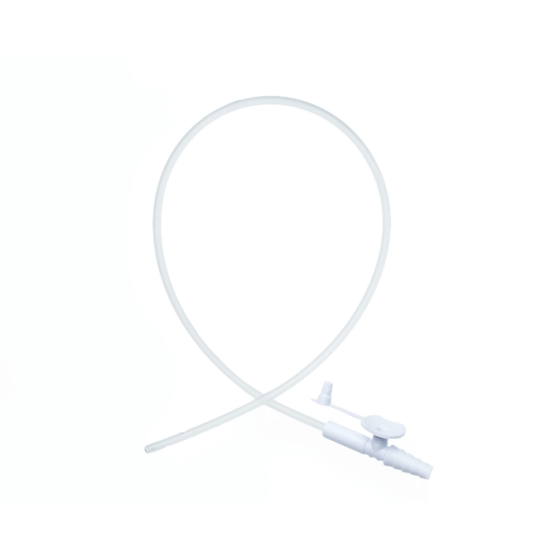 Disposable sputum suction tube