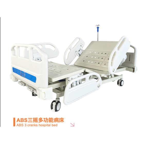 ABS 3 cranks hospital bed