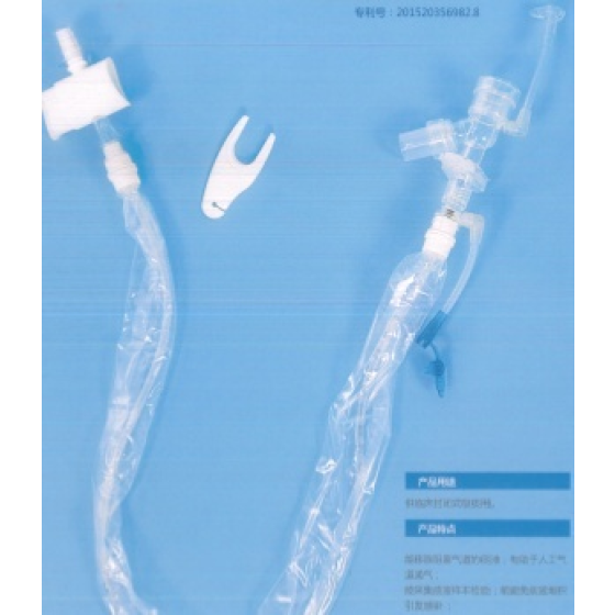 Disposable closed suction device