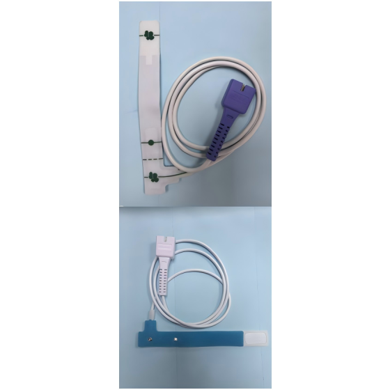 Disposable pulse oximetry probe (sensor)