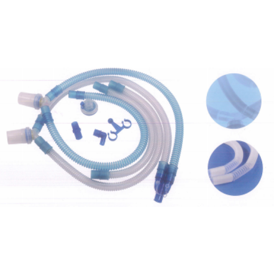 Use the anesthesia machine ventilator circuit tube once