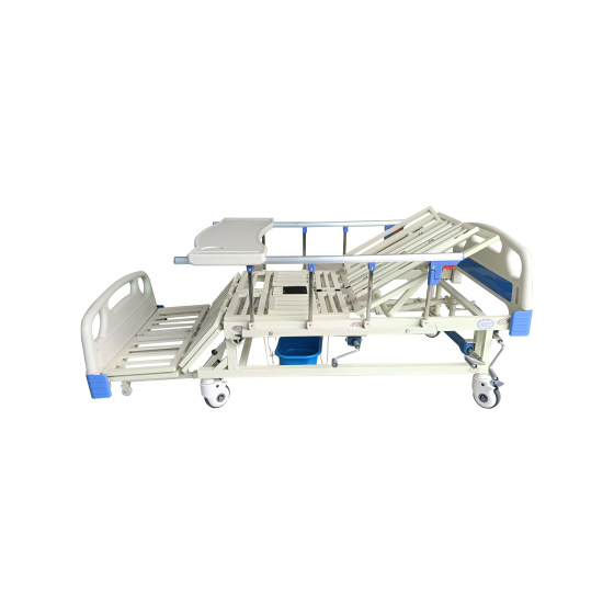 Manual three function hospital bed