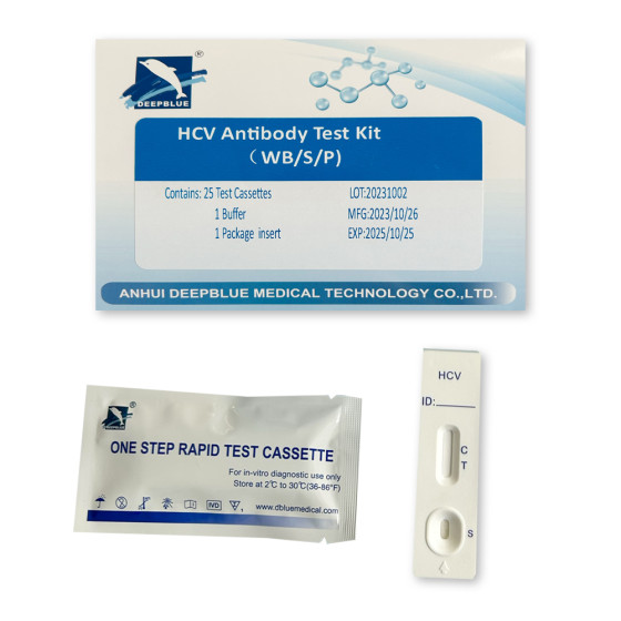 Hepatitis C Virus (HCV) Antibody Test Kit (Colloidal Gold)