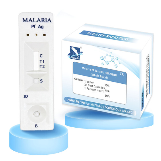 DEEPBLUE Malaria Pf (HRP2/pLDH) Ag Test Kit