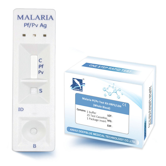 DEEPBLUE Malaria Pf/Pv (HRP2/pLDH) Ag Test Kit