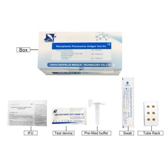 Mycoplasma Pneumoniae (MP) Antigen Test Kit (Colloidal Gold)